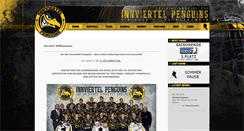 Desktop Screenshot of penguins.at